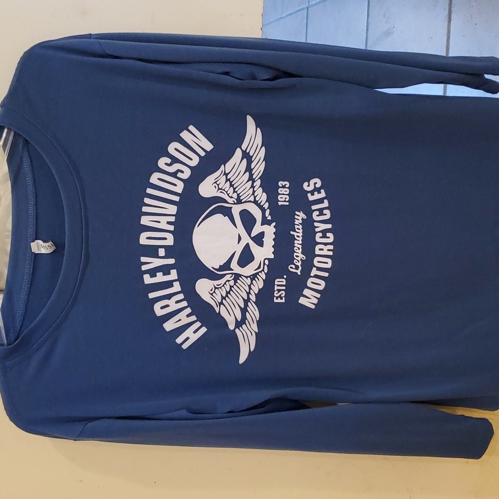 Copy of Harley-davidson long sleeve Tee.